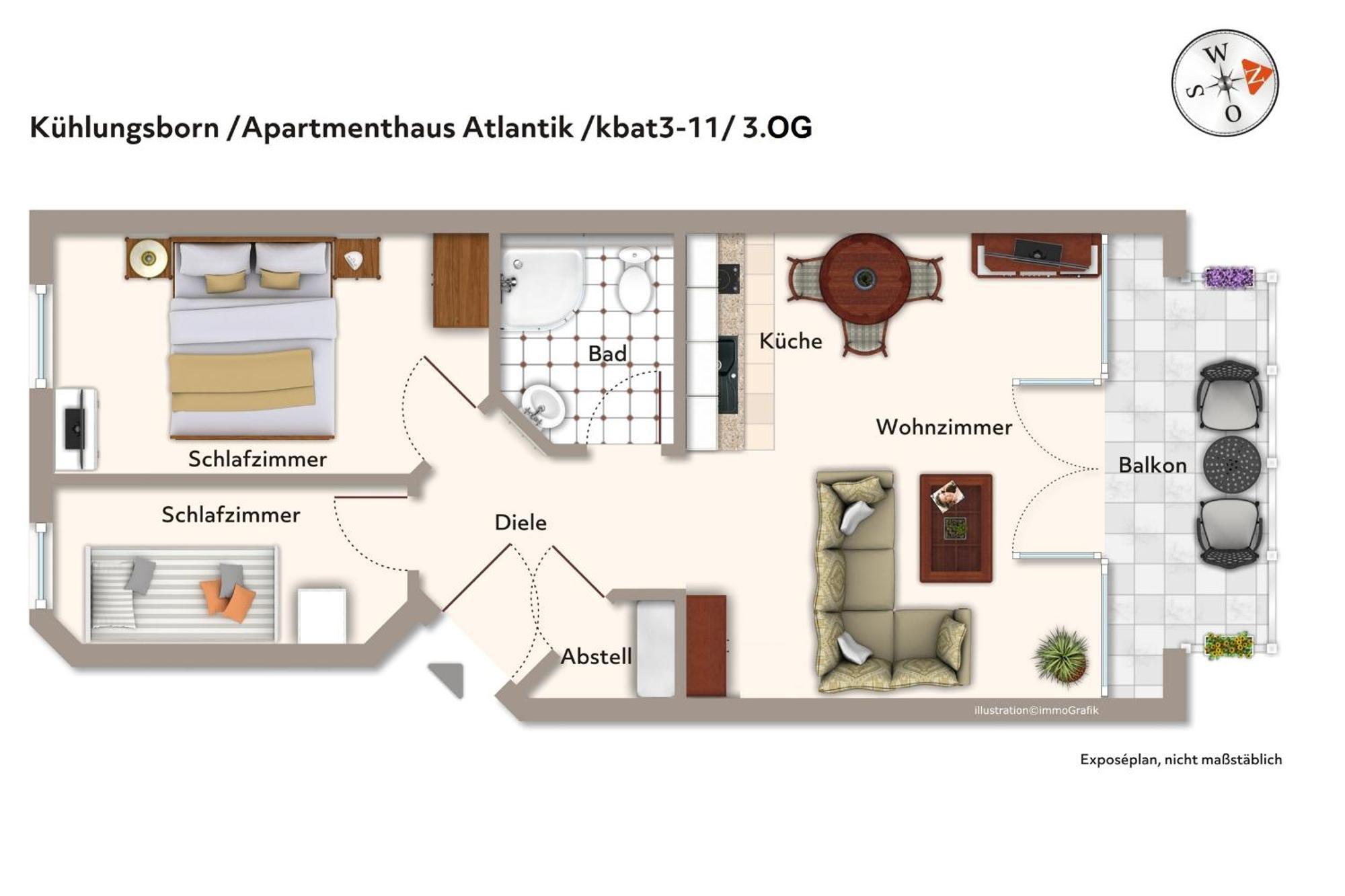 Apartmenthaus Atlantik Apartmenthaus Atlantik 311 คูล็องสบอร์น ภายนอก รูปภาพ